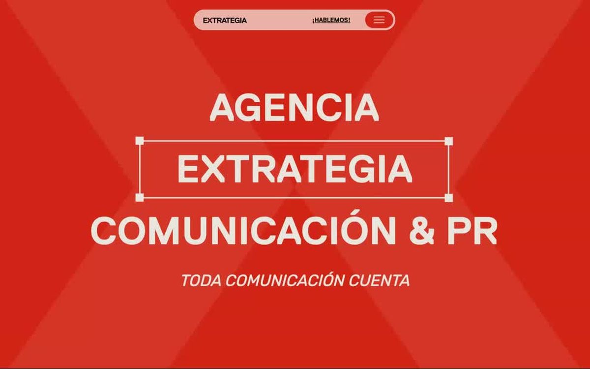Extrategia website preview