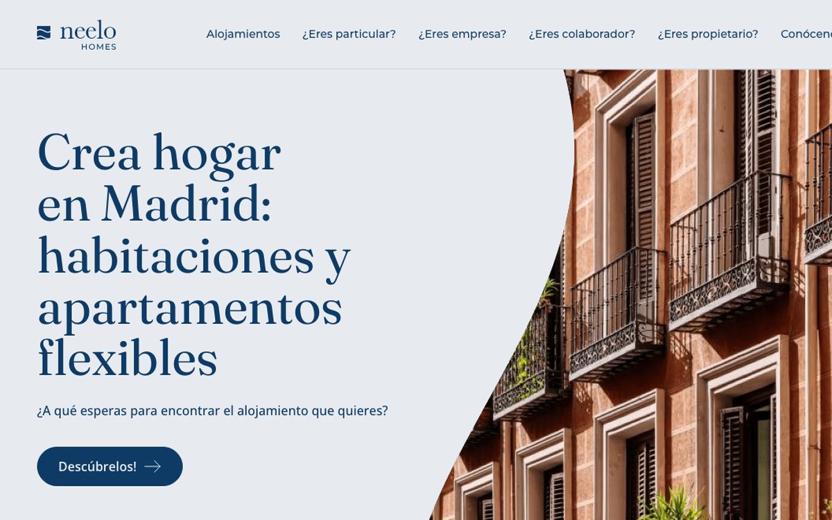 Neelo Homes website preview